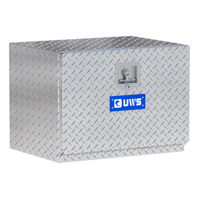 UWS Bright Aluminum 24" Single-Door Underbody Tool Box Model TBUB-24