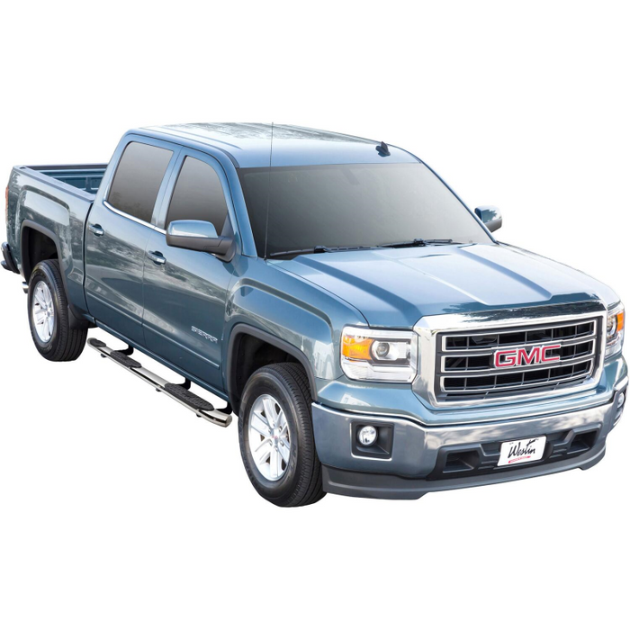 Westin PRO TRAXX 5 Oval Wheel to Wheel Step Nerf Bars Stainless Steel Model 21-534560