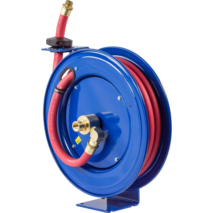 Coxreels SH-Fuel Series Heavy Duty Spring Driven Fuel Hose Reel 3/4 in. x 25 ft. - Hose Included 300 PSI Model SHF-N-525