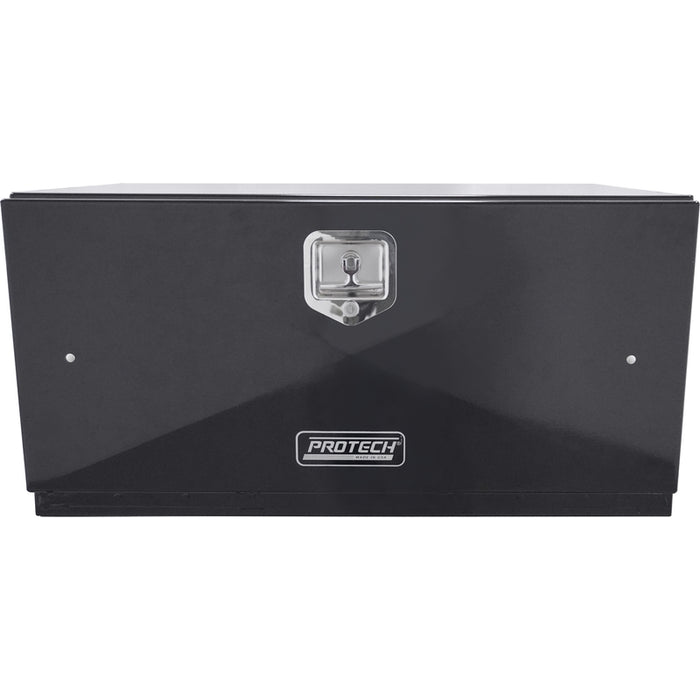 ProTech Underbody/Top Mount Box 18X24X36 w/ Single Drop Door Style Gloss Black Steel Model 22-2150B-GB