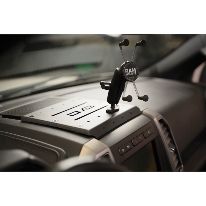 DV8 Offroad 2015-2020 F-150 , 2017-2021 F-250/350 Digital Device Dash Mount Model DMFF-01