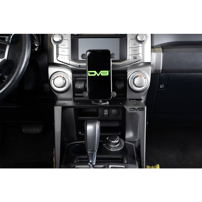 DV8 Offroad 2010-2024 Toyota 4Runner Center Console Molle Panels , Device Mount Model CCT3-01