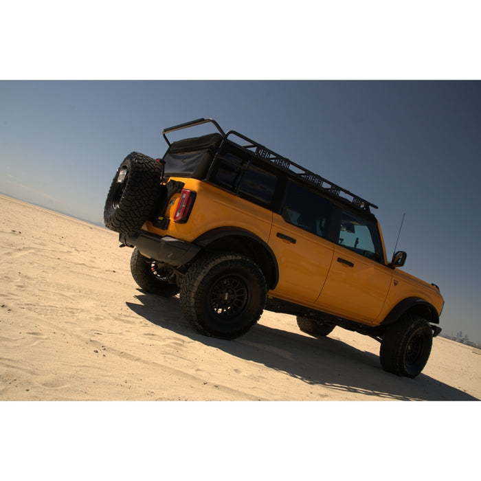 Smittybilt SRC Roof Rack - Textured Black (21+ Bronco 4DR) Model 78717