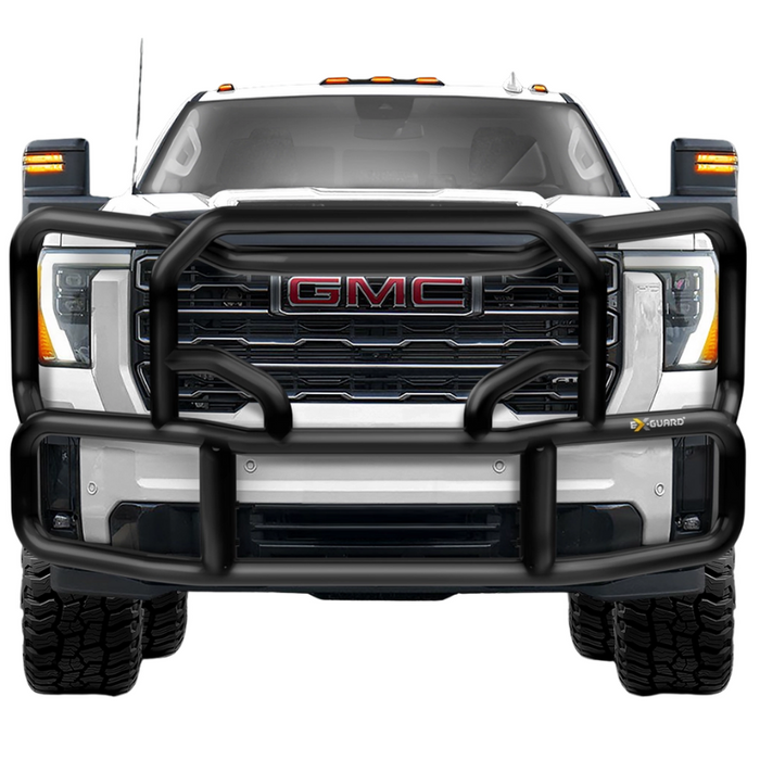 Ex-Guard Kit Extreme-Duty Full-Height Coverage Black Grille Guard Kit w/ Mounting Bracket Model FX-50BG3-GM2320-MB-20FX-GM23