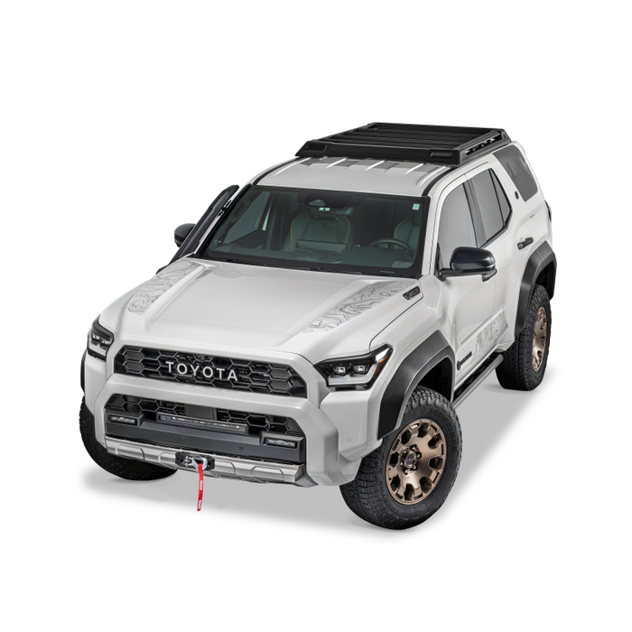 Warn Winch Mount Hidden For 25-26 Toyota 4Runner Powder Coated Black Steel Model 111940