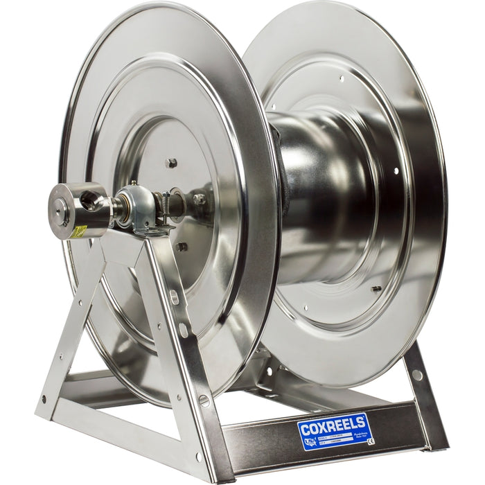 Coxreels 1175-SS Series Stainless Steel Hand Crank Hose Reel 1 in. x 200 ft. 3000 PSI - No Hose Model 1175-6-200-SS