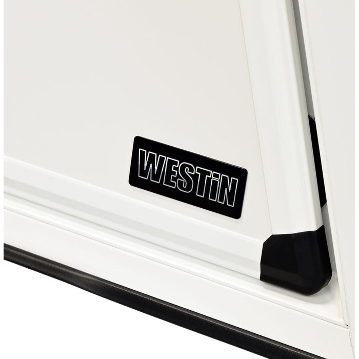 Westin EXP Truck Cap with Sliding Front Glass Gloss White Model 16-14760S