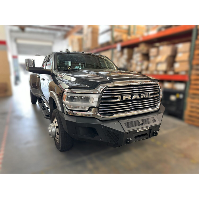 Go Rhino BR11 Winch-Ready Front Bumper for Dodge Ram 2500 3500 Model 24225T