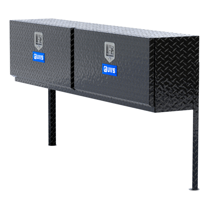UWS 72" Double-Door Topside Truck Tool Box Model TBTS-72-BLK