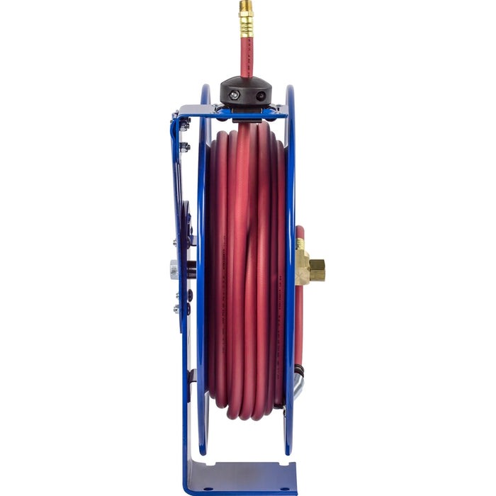 Coxreels EZ-SH Series Safety System Spring Driven Hose Reel 1/2 in. x 100 ft. - Hose Included 300 PSI Model EZ-SH-4100