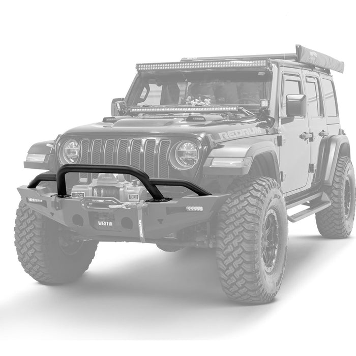 Westin XTS Round Bull Bar Steel Powder Coated Textured Black Model 59-741195
