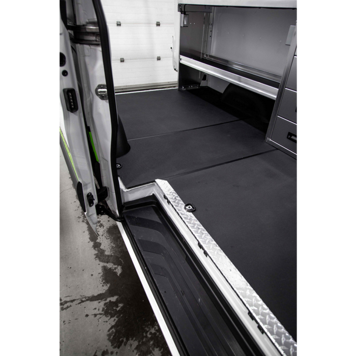 LEGEND Aluminum Floor Sill Set Mercedes Sprinter (all WB lengths) Cargo Van - Single Side Door Model 109-151-1010