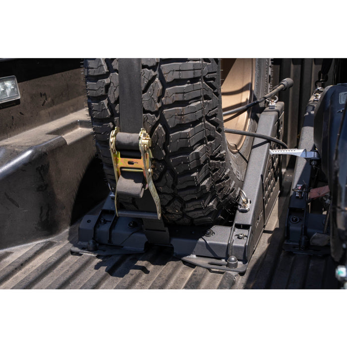 DV8 Offroad Tire Carrier, Accessory Mount Model UNBM-01