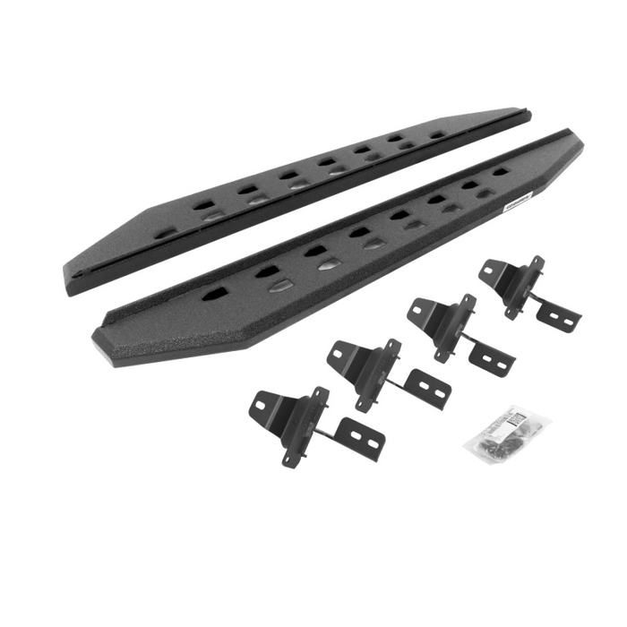Go Rhino RB20 Slim Line Running Boards with Mounting Bracket Kit Model 69492748ST
