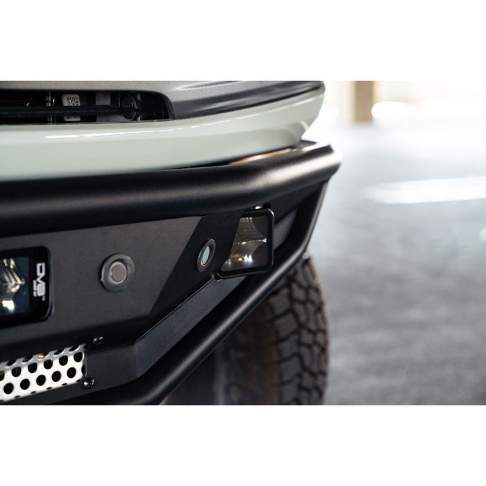 DV8 Offroad 2021-2025 Ford Bronco Competition Series Front Bumper Model FBBR-04