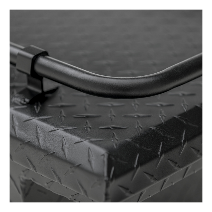 UWS Secure Lock Crossover Truck Tool Box, Low Profile, Rail Model SL-72-LP-MB-R