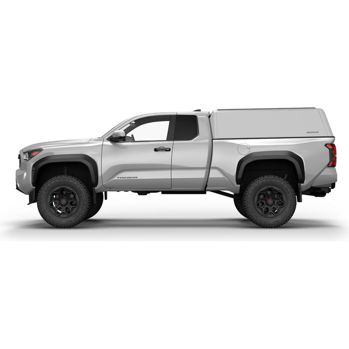 SmartCap OEM White Truck Bed Cap EVOh Hatchback Series w/ Vertical Locks Model EH1313-WH