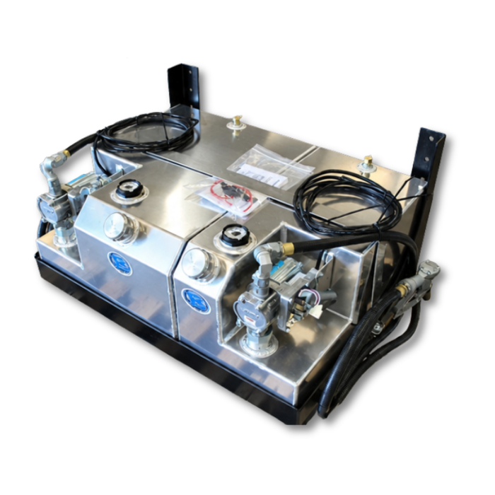 Boyd Welding 25/15 Gallon Fueling Station With Dual GPI EZ-8 Pumps Model 14016