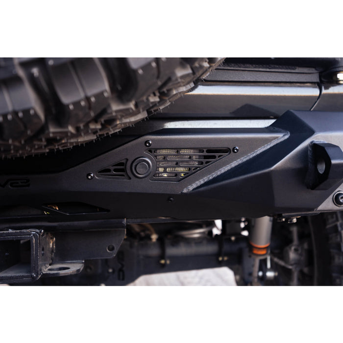 DV8 Offroad 2018-2025 Jeep Wrangler JL JLU DV8 Offroad Spec Series Rear Bumper Model RBJL-09