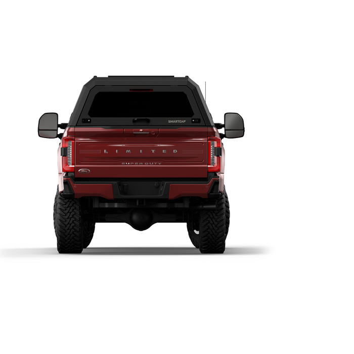 SmartCap Matte Black Truck Bed Cap EVOa Adventure Series w/ Horizontal Locks Model EA0315-MB