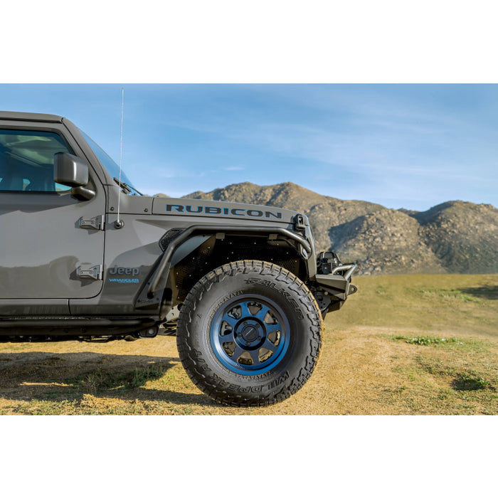DV8 Offroad 2018-2025 Jeep Wrangler JL JLU Spec Series Tube Fenders Model FDJL-06