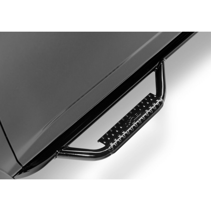 N-Fab Wheel To Wheel Side Steps Gloss Black Steel Model T1464R-GB