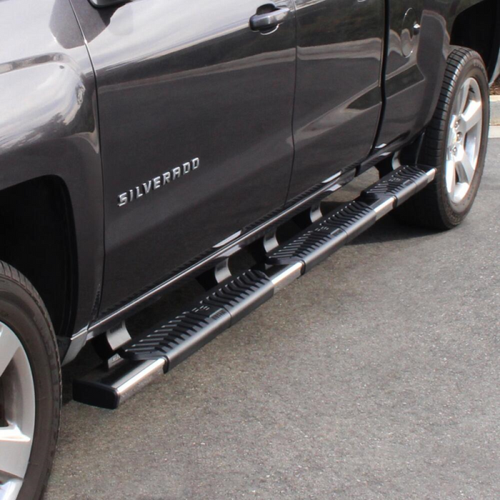 Westin R5 M-Series Wheel to Wheel Step Nerf Bars 5 in. Black Steel Model 28-534575