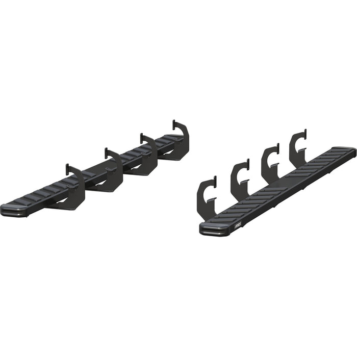 ARIES NovaTrac 6" x 91" Black E-Coat Steel Running Boards, Fits Select Chevrolet, GMC Model 2554001