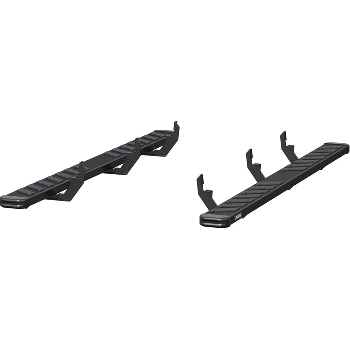 ARIES NovaTrac 6" x 85" Black E-Coat Steel Running Boards, Fits Select Colorado, Canyon Model 2554002
