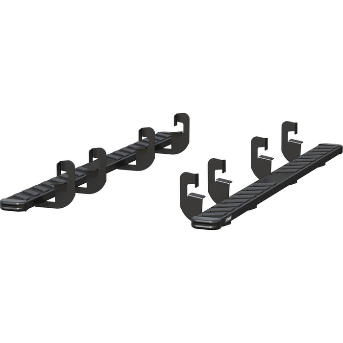 ARIES NovaTrac 6" x 91" Black E-Coat Steel Running Boards, Fits Select Silverado, Sierra Model 2554004