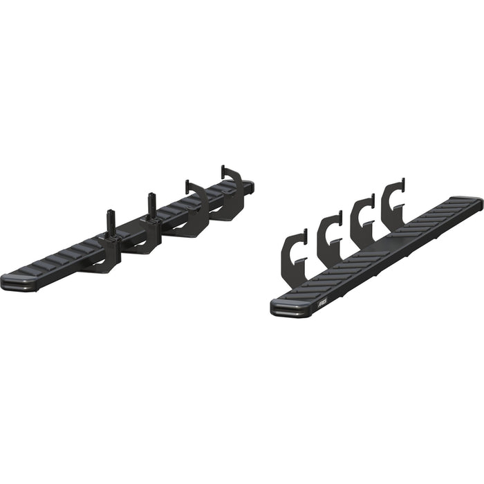 ARIES NovaTrac 6" x 91" Polished Steel Running Boards, Fits Select Silverado, Sierra Diesel Model 2554008
