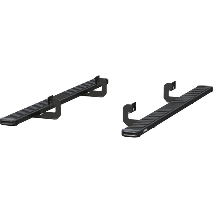ARIES NovaTrac 6" x 85" Black E-Coat Steel Running Boards, Fits Select Ford F-150 Model 2554018