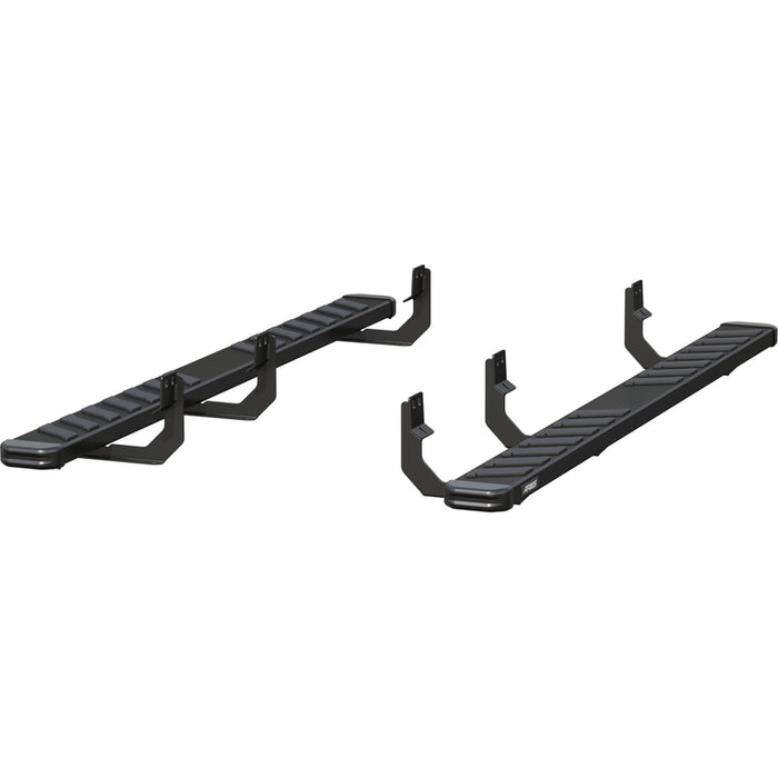 ARIES NovaTrac 6" x 85" Black E-Coat Steel Running Boards, Fits Select Titan, Titan XD Model 2554028