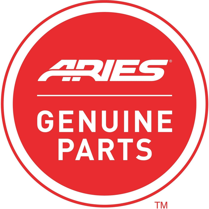 ARIES NovaTrac 6" x 53" Black E-Coat Steel Running Boards, Fits Select Ford Model 2554021
