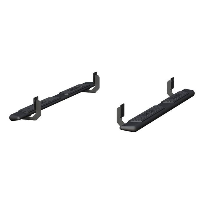 ARIES AscentStep 5-1/2" x 75" Black Steel Running Boards Model 2558014