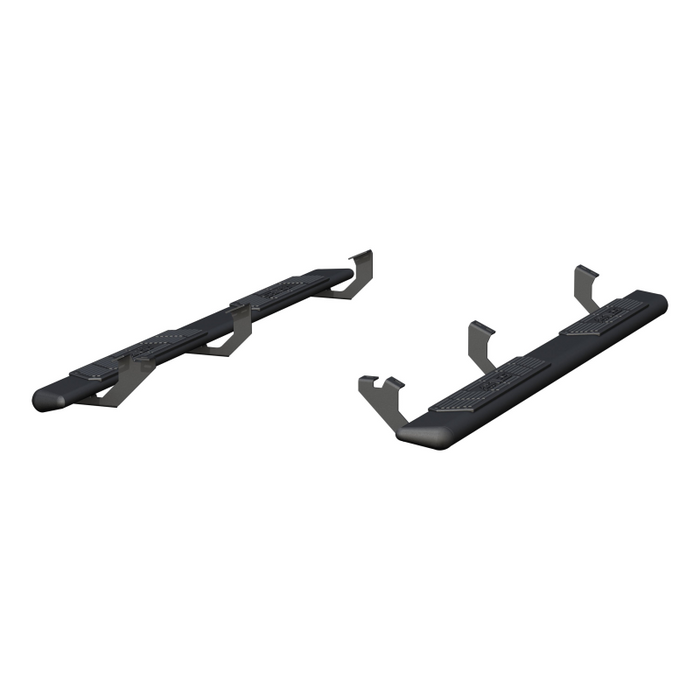 ARIES AscentStep 5-1/2" x 85" Black Steel Running Boards Model 2558023