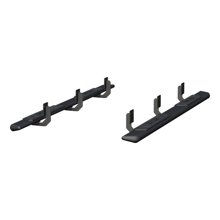 ARIES AscentStep 5-1/2" x 91" Black Steel Running Boards Model 2558024