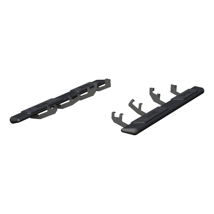 ARIES AscentStep 5-1/2" x 85" Black Steel Running Boards, Select Honda Ridgeline Model 2558030
