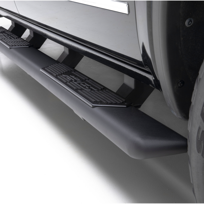ARIES AscentStep 5-1/2" x 91" Black Steel Running Boards, Select Chevrolet, GMC Model 2558047