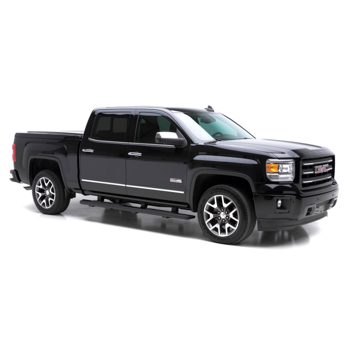ARIES AscentStep 5-1/2" x 91" Black Steel Running Boards Model 2558047