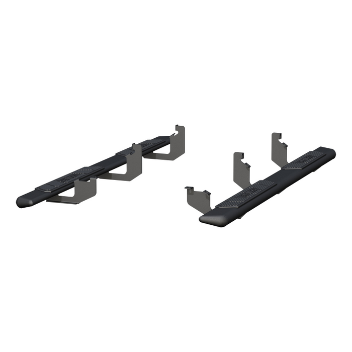 ARIES AscentStep 5-1/2" x 85" Black Steel Running Boards Model 2558052
