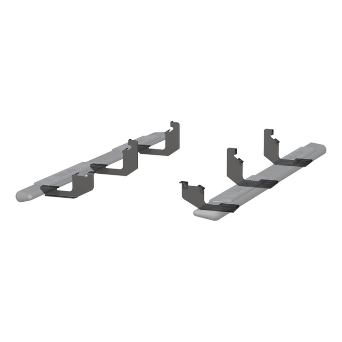 ARIES AscentStep 5-1/2" x 85" Black Steel Running Boards Model 2558052