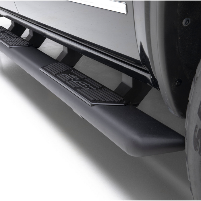 ARIES AscentStep 5-1/2" x 85" Black Steel Running Board Model 2558055