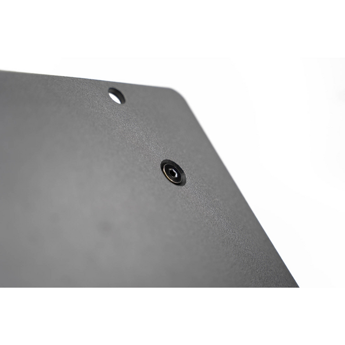 DV8 Offroad 2021-2026 Ford Bronco Capable Bumper Slanted Front License Plate Mount Model LPBR-05