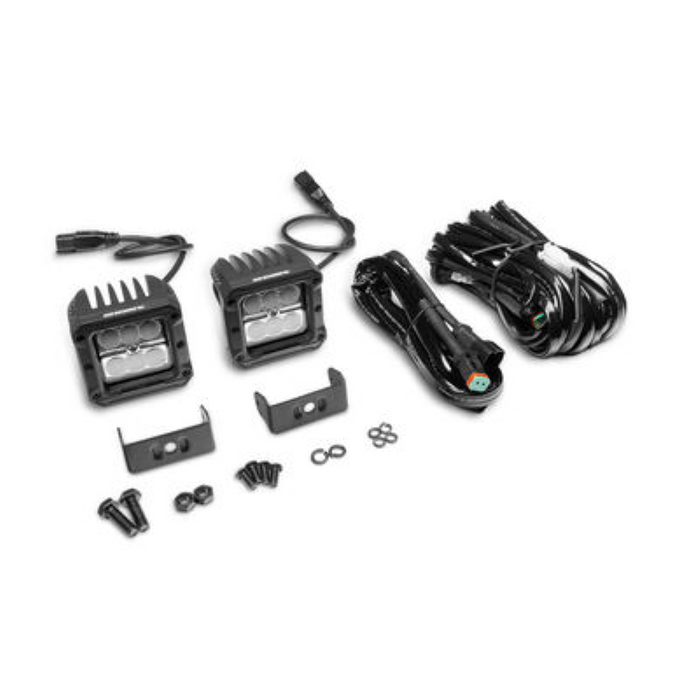 Go Rhino Bright Series 3x3 Cube LED Flood Lights Model 751803023FCS