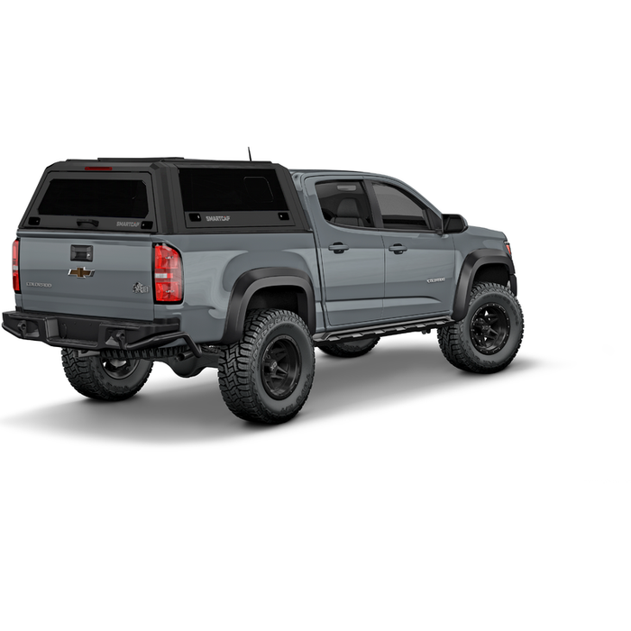 SmartCap Matte Black Truck Bed Cap EVO Sport Series w/ Horizontal Locks Model EV0106-MB