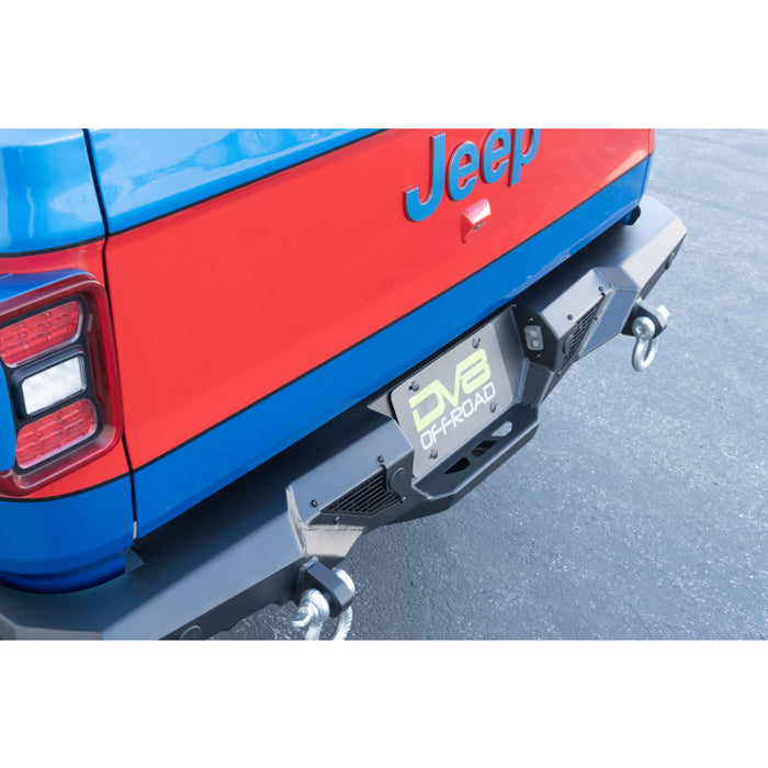 DV8 Offroad 2020-2025 Jeep Gladiator Spec Series Rear Bumper Model RBGL-09