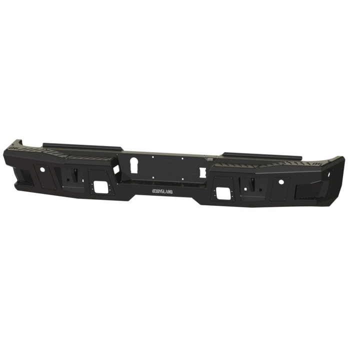 Bodyguard A2 Rear - W/O Sensor Cutouts Light Cutouts Texture Black Powder Coat Model DFR19BNLT