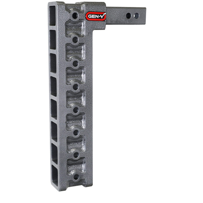 GEN-Y MEGA-DUTY 2" Shank 17.5" Drop 2K TW 16K Hitch & GH-0100 Stabilizer Kit Model GH-508