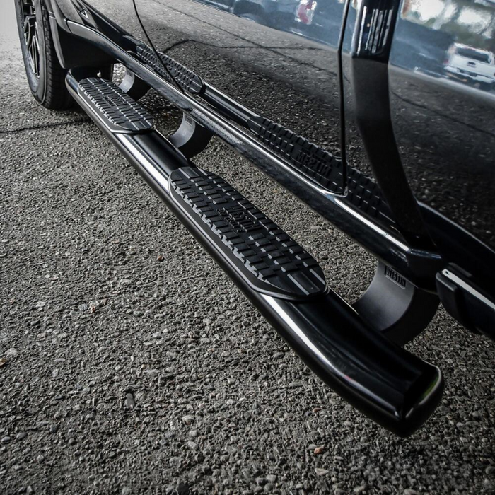 Westin PRO TRAXX 5 Oval Step Nerf Bars Black Steel Model 21-54125